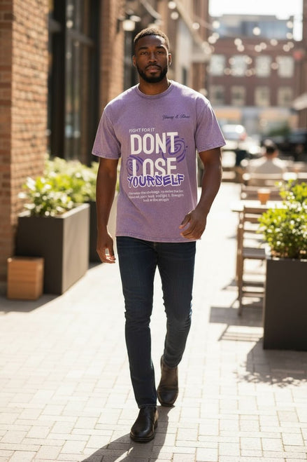 Oversize T-Shirt „Don’t Lose Yourself“ | Streetwear Unisex – Young & Boss