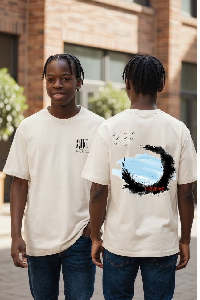 Young & Boss T-Shirt “I Love Me” | 100% Cotton | Back Print