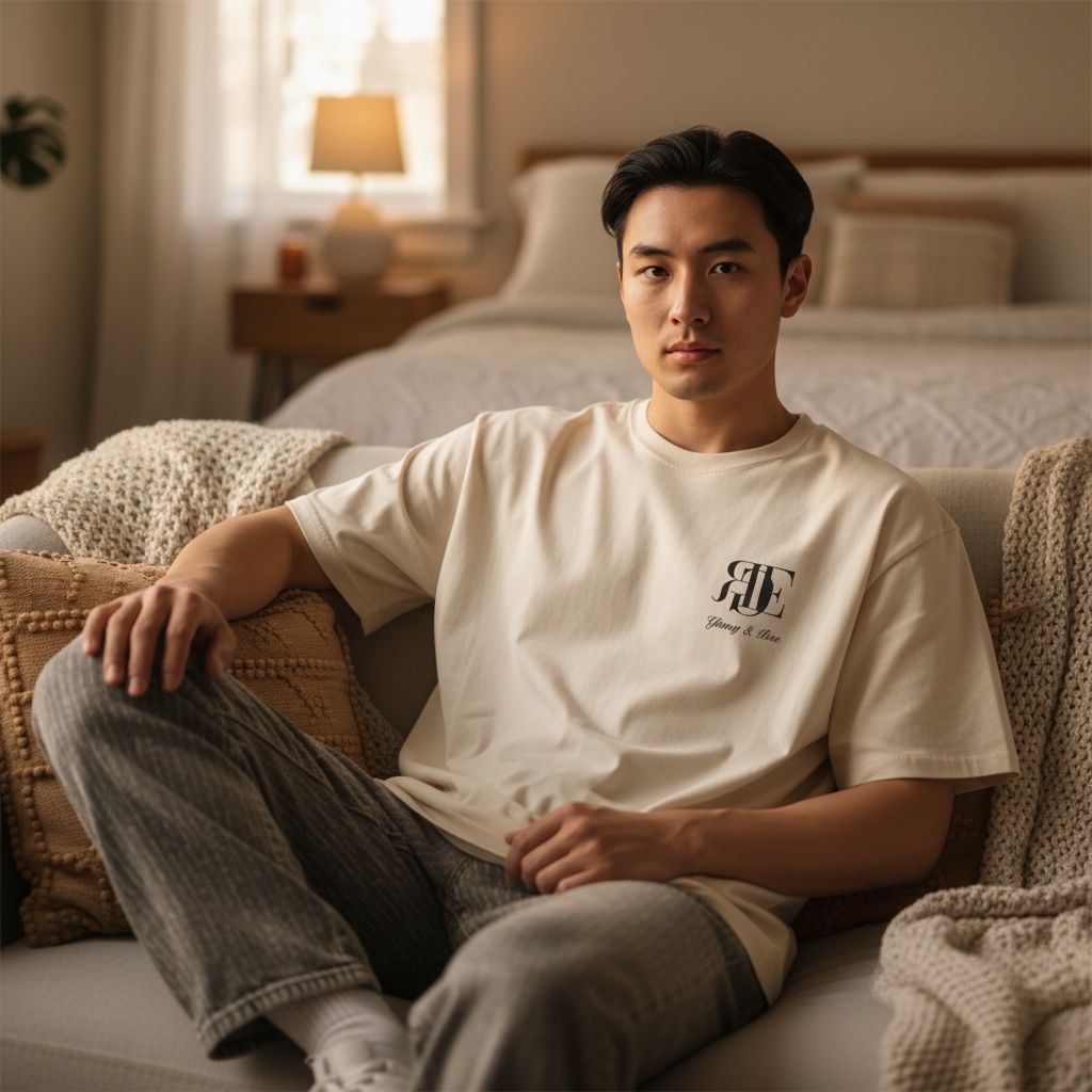 Young & Boss T-Shirt “I Love Me” | 100% Cotton | Back Print